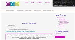 Desktop Screenshot of developandpromote.co.uk